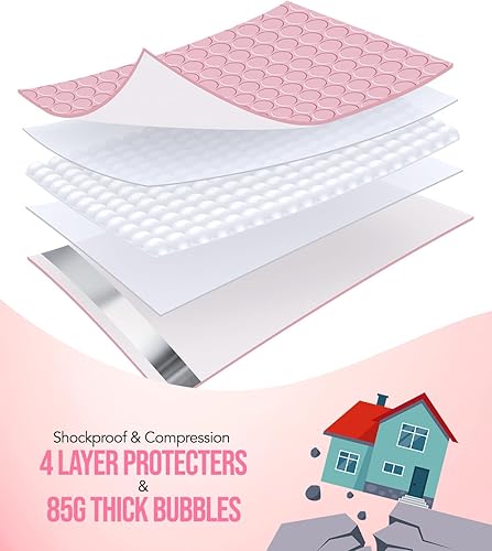 Miniatura 186 de GSSUSA - Sobres acolchados de polietileno de 6” x 10”, sobres de burbujas, bolsas sobres para envíos de pequeños paquetes, bolsa de envío, paquete