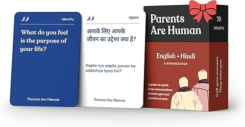Vista 26 de Parents Are Human, Tarjetas de relación, conocerse mejor, padres, familias, adolescentes y niños, preguntas ligeras y profundas, 70 preguntas