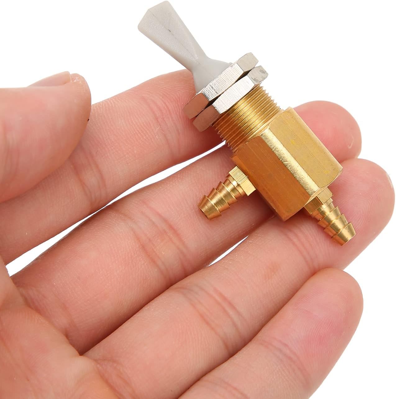 2pcs Dental Valve Toggle Switch Suitable for Dental Equipment Chair Unit Main Air Metal Pulldown Switch (3MM)