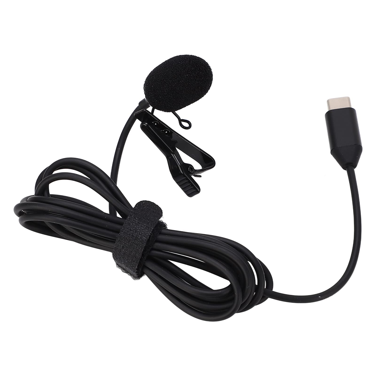 Microphone lavalier professionnel Goshyda type C micro d'enregistrement condensateur Insta360 - 8