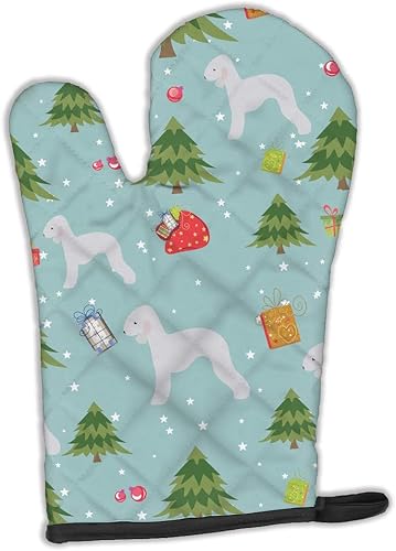 Vista 547 de Caroline's Treasures BB4904OVMT Christmas Siberian Husky Oven Mitt Heat Resistant Thick Oven Mitt for Hot Pans and Oven, Kitchen Mitt Protect Hands