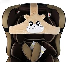 MINGZE Support de Tête de Siège de Voiture d'enfant de Bébé, Coffre-Fort de Voiture et Positionneur de Sommeil Confortable, Ceinture de Fixation Réglable de Seat de Sécurité
