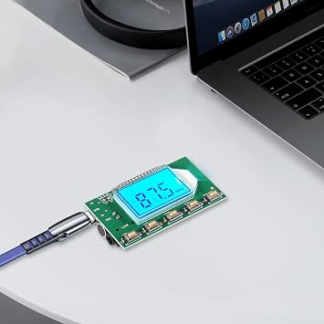 2PCS DC 3V-5V FM Transmitter Module DSP PLL 87-108MHz Stereo Digital Wireless Microphone Board Multi-Function Frequency Modulation with LCD Display Line/USB/Mic Input