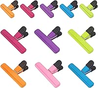 EWOID 11 Pack Heavy Duty Chip Bag Clips - Multi-Color Food Seals for Snacks, Chips, Kitchen Storage & Office - Large & Small Sizes