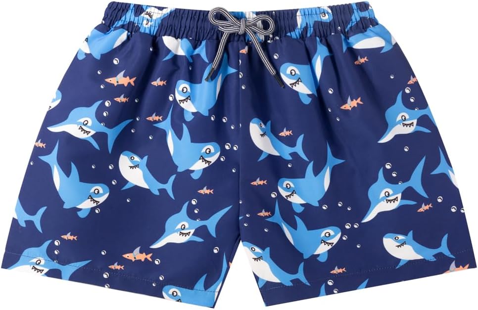 Toddlers Baby Boys' 3-Piece Rashguard Set Kids Bathing Suit Set with Hat UPF 50+ - Image 3