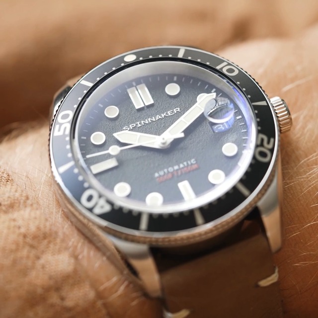 アクタス Spinnaker Mens 40mm Croft Mid Size Automatic Watch with
