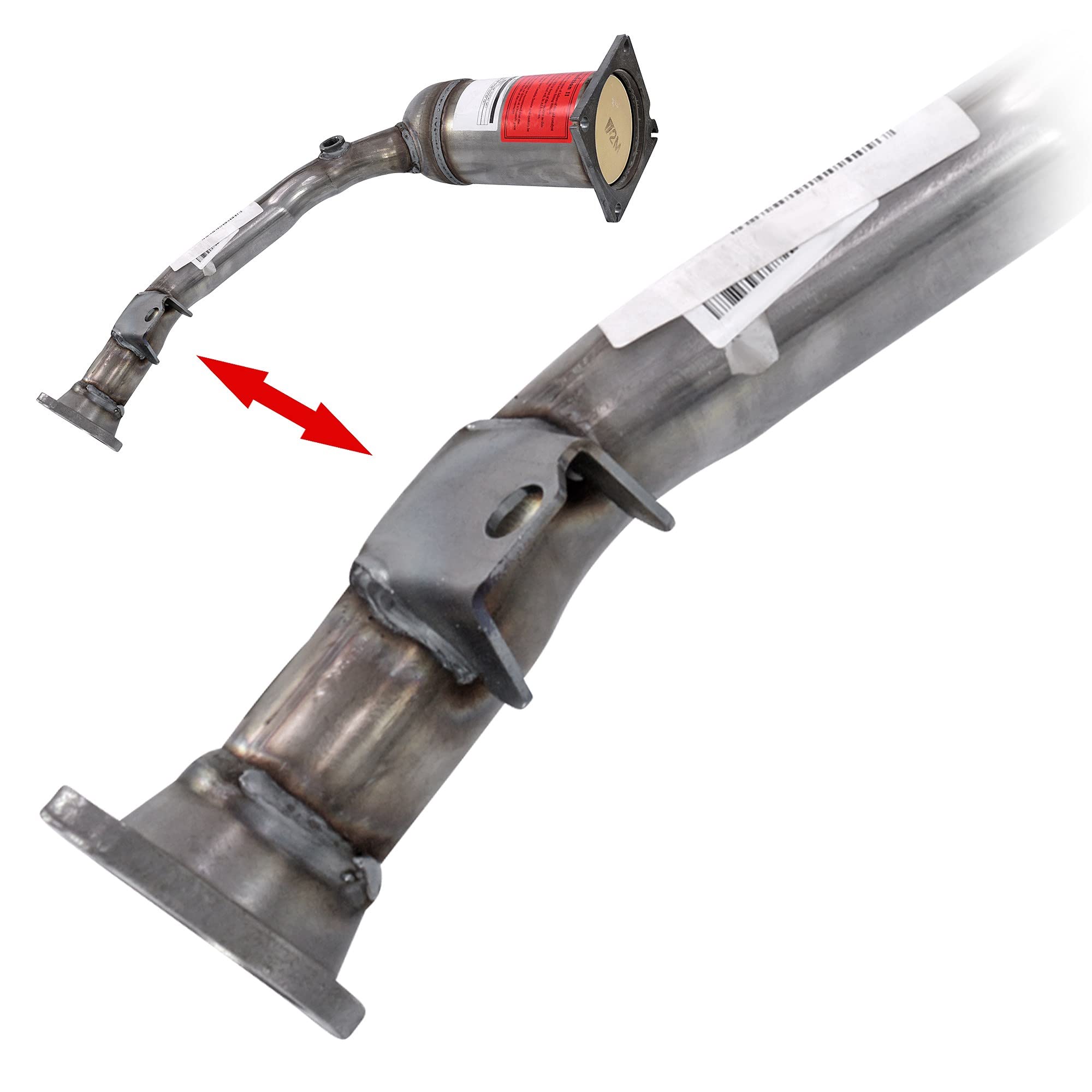 Catalyseur avec matériel de montage | Compatible avec: CITROËN SAXO, PEUGEOT 106 II