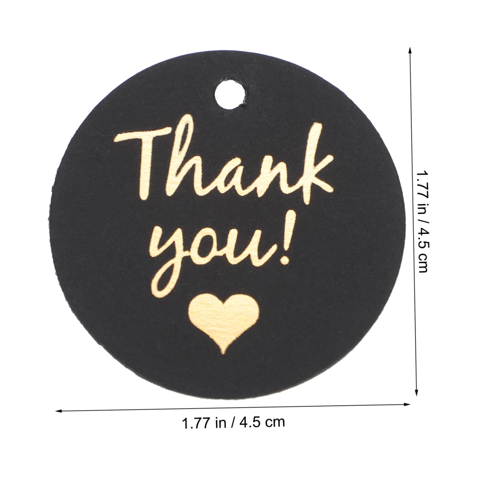 ABOOFAN 400pezzi Etichette Decorative Di Ringraziamento Carta Filo Per Matrimoni Compleanni e Feste Design Elegante e Creativo Per Decorazioni Festive