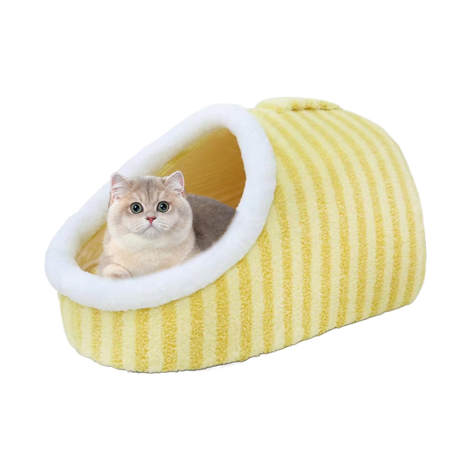 Grotte pour animaux de compagnie contre le froid et stress du chat