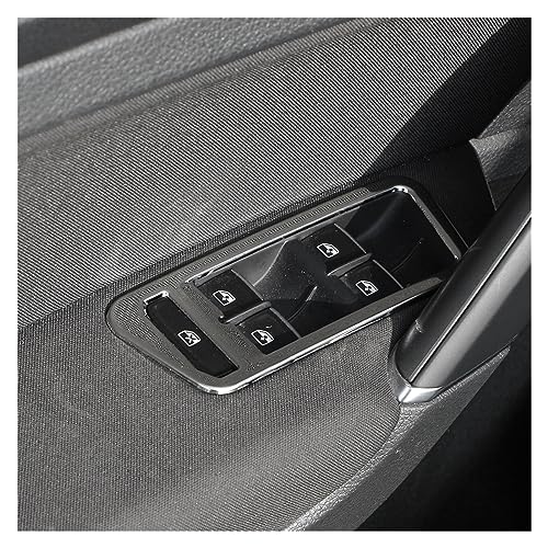 Couverture de panneau de lève-vitre Golf 7, inserts décoratifs de commande premium LHD - 2