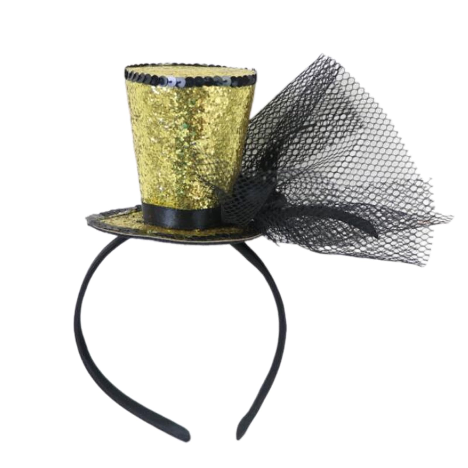 Maxtonser Fascinator Pillbox Hat for Cocktail Tea Party Headwear Exquisite French Fascinator for Halloween