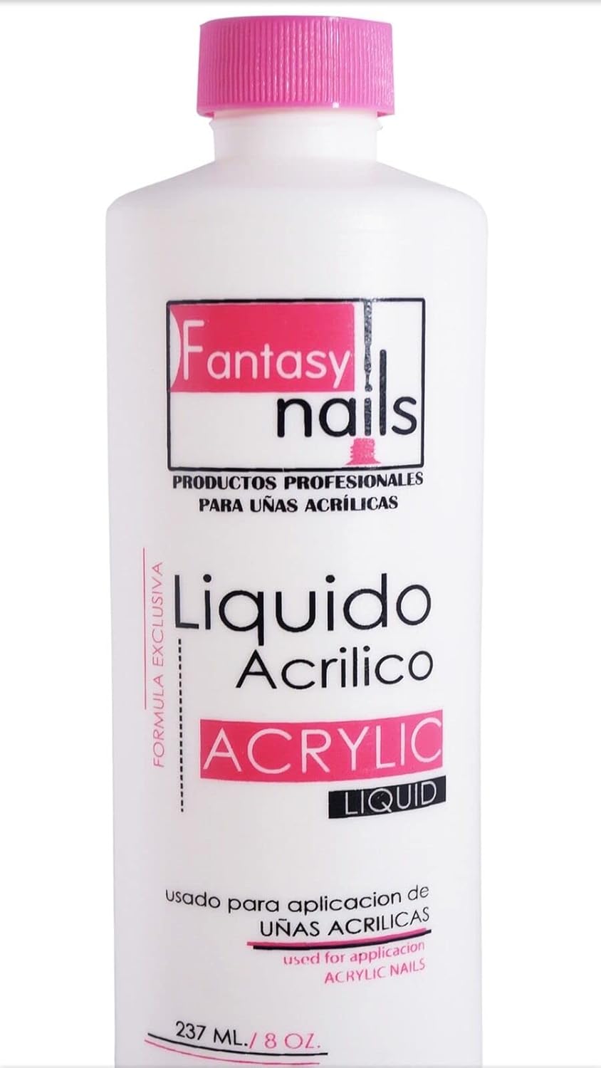 Fantasy Nails Liquid Monomer 8oz Compatible formula