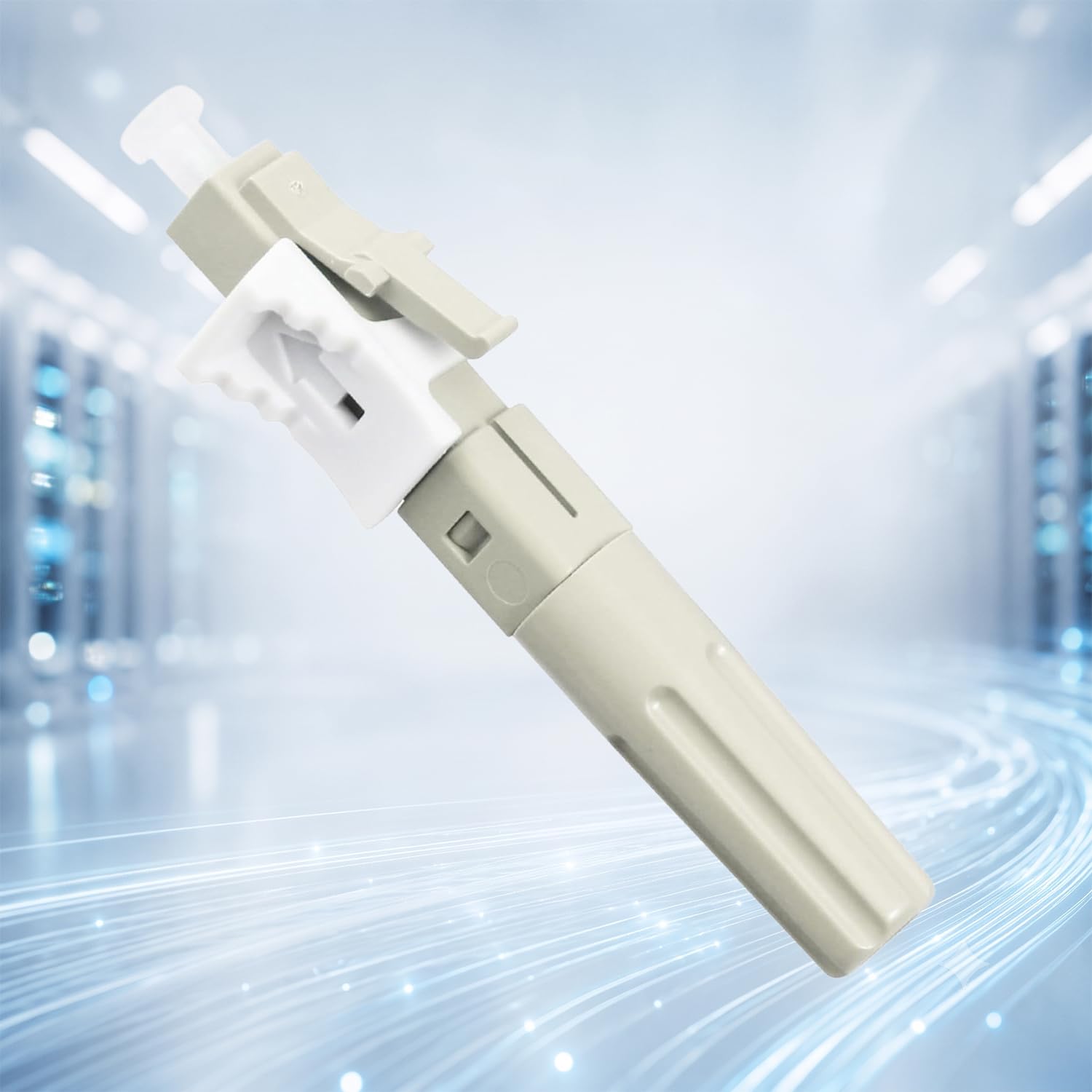 LC/OM3 50/125um Lot de 10 connecteurs rapides pour câble en fibre ronde