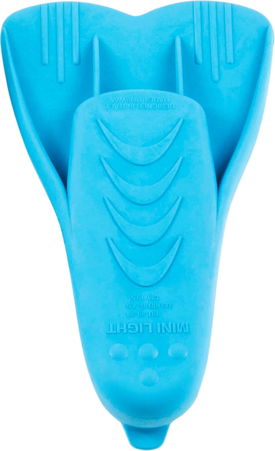 Cressi Short Floating Swim Fins to Learn to Swim - For Kids 1 Years Old and up - Mini Light: designed in Italy