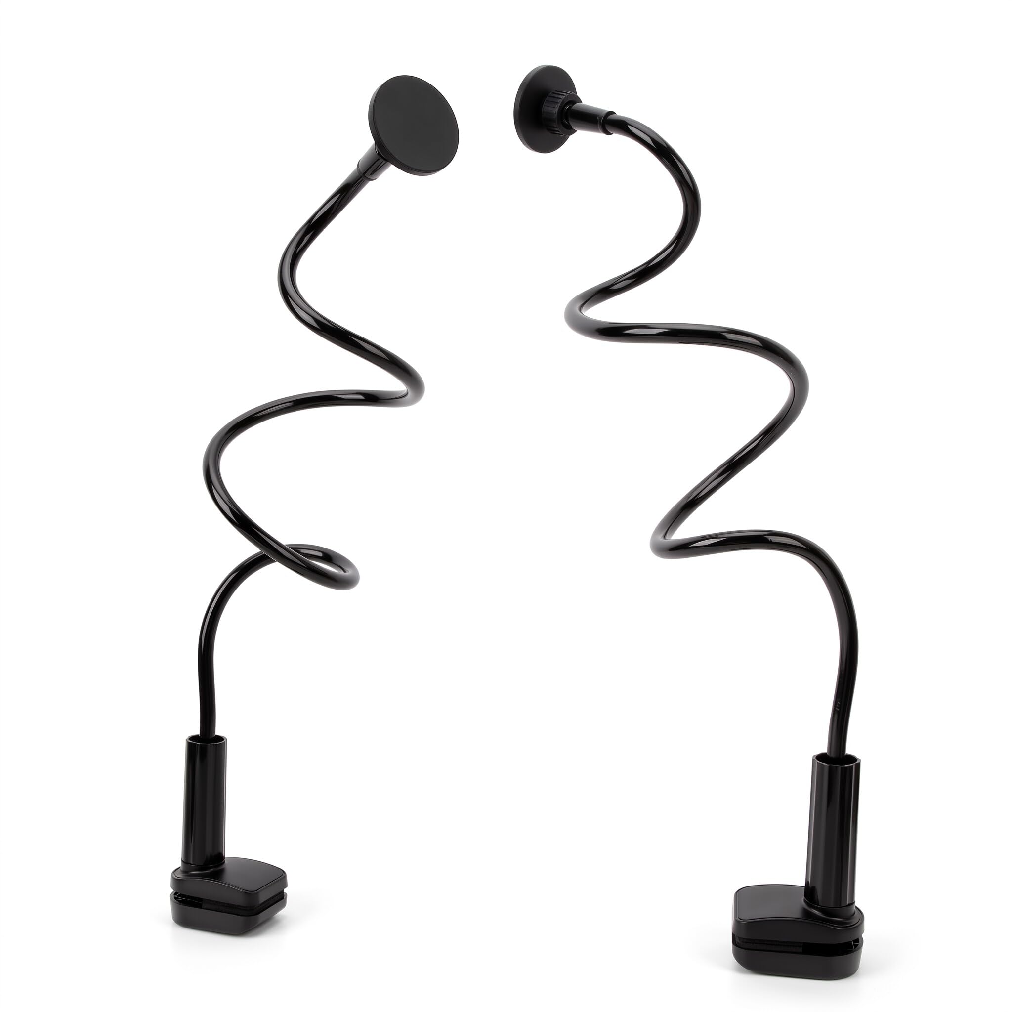 GOWENIC Soporte Magnético para Teléfono con Cuello de Ganso, Brazo Perezoso Flexible Ajustable, Rotación de 360°, Soporte de Metal para Teléfono Celular de Escritorio para Oficina en