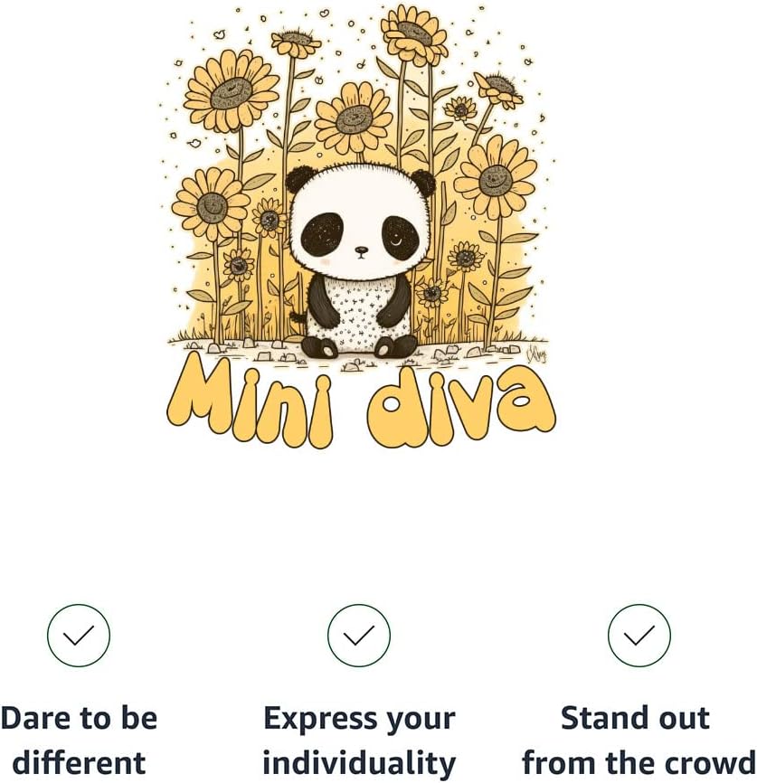 Cute Panda Toddler Baseball T-Shirt - Floral 3/4 Sleeve T-Shirt - Animal Art Kids' Baseball Tee