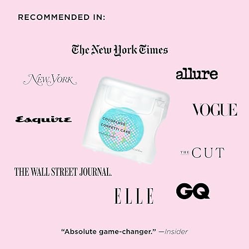 Miniatura 6 de Cocofloss Hilo dental tejido, cuidado bucal diseñado por dentistas, aroma de coco, encerado, expandible, apto para niños con aceite de coco, 4