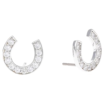 Kate Spade New York Pave Horseshoe Studs Women