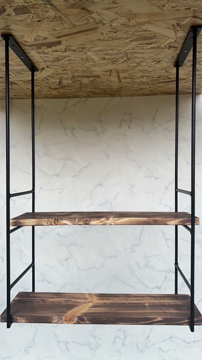 植物育成棚 ダクトレール付き アイアンシェルフ 男前インテリア 1010 植物育成棚 ダクトレール付き アイアンシェルフ 男前インテリア 1010