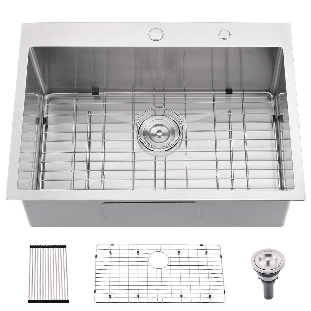 28 Drop In Stainless Steel Kitchen Sink SOMRXO 28 inch Kitchen Sink