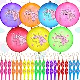 30 Pcs Dinosaur Valentine's Day Punch Balloons for Kids 18 Inch Animal Pirate Skull Punching Balloon