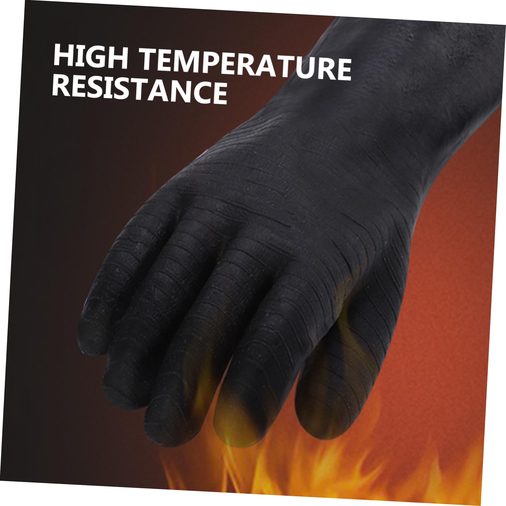 Homoyoyo Guantes De Trabajo Termicos Resistentes Al Calor Para Barbacoa y Cocina Impermeables Antiescaldaduras Proteccion De Para Hombres y Mujeres