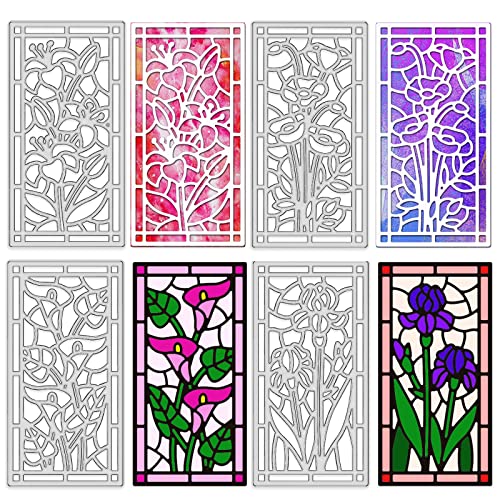 Plantilla de grabado en relieve de vidrio para texturas detalladas en manualidades