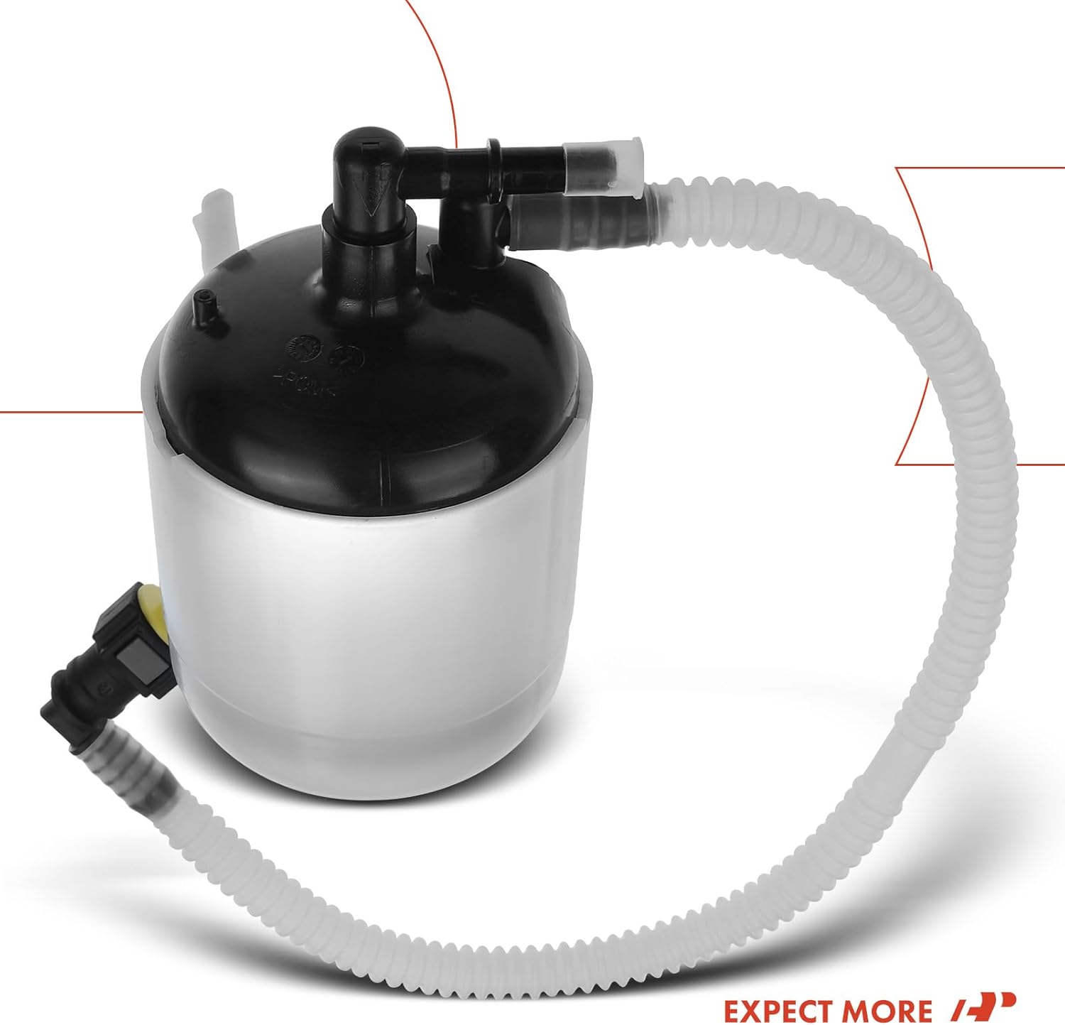 A-Premium Tank Fuel Filter Assembly Compatible with Audi A8 Quattro, S8, 2011-2018, 3.0L 4.0L 4.2L 6.3L, Replace# 4H0201511A