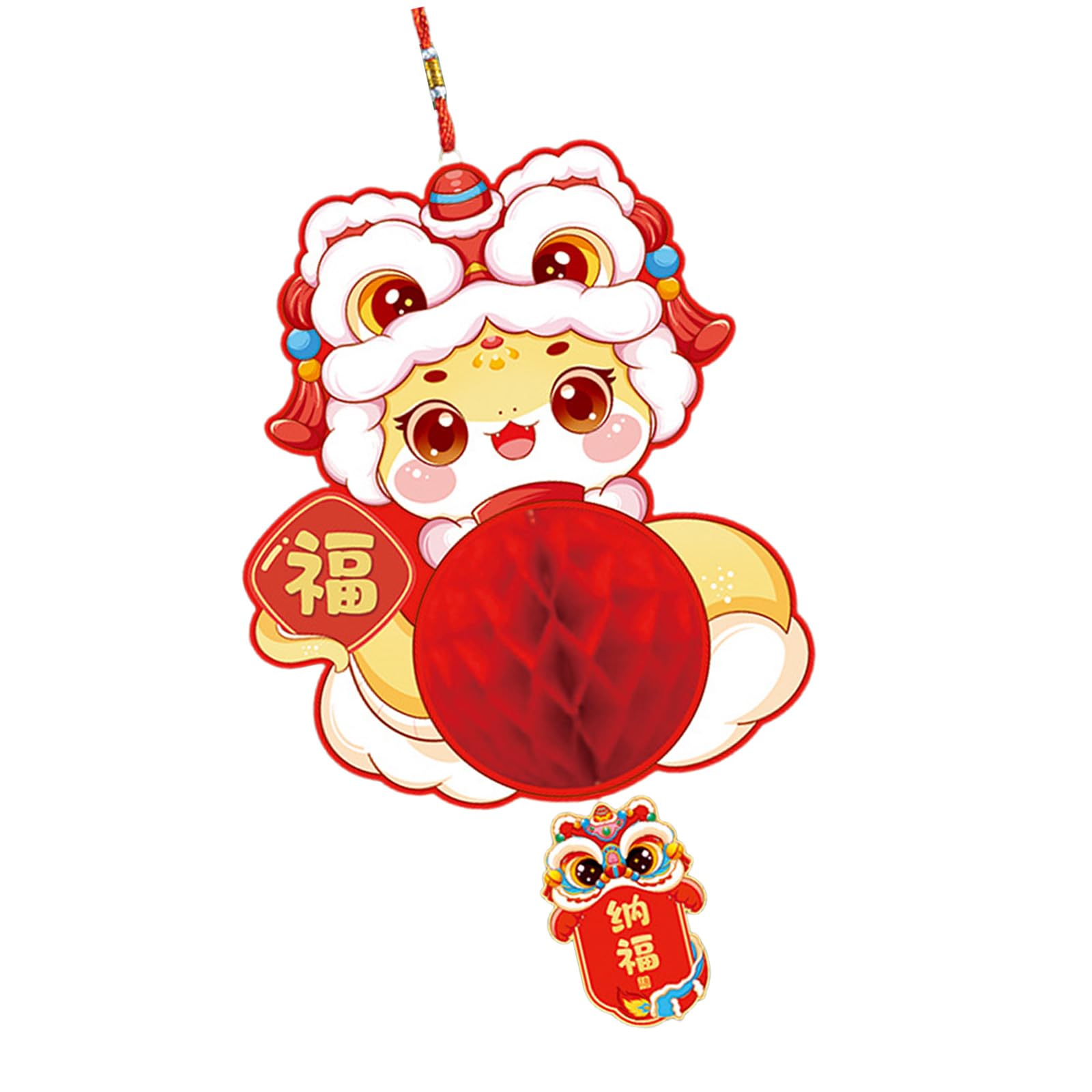 Buxuaaaa Sturdy Paper Hanging Light Distinctive Hanging Light Decoration for Enhancing Festival Atmospheres At Event Festival Decorations