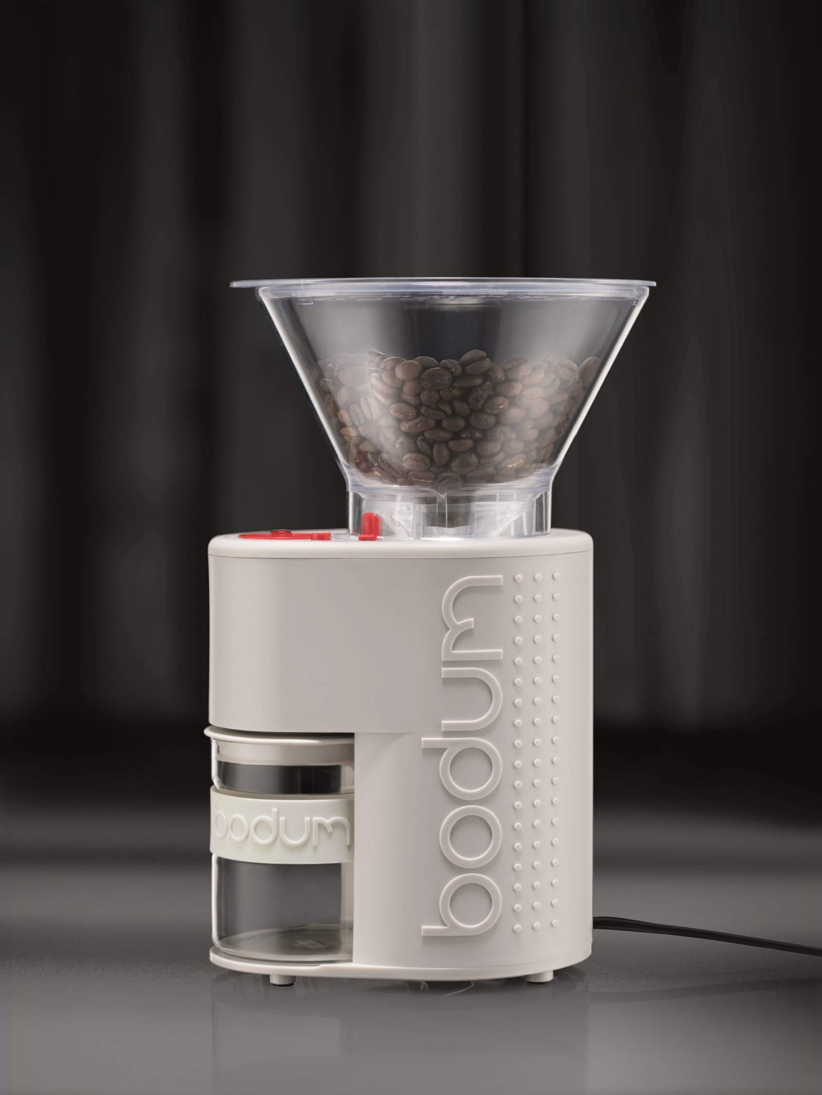 Bodum 10903-913EURO-3 BISTRO młynek do kawy, stal nierdzewna, biały