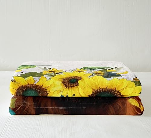 Miniatura 3 de Manta de vellón de vaca Highland para cama, sofá, sillón, manta de felpa de ganado de las tierras altas, girasol, manta decorativa de animales