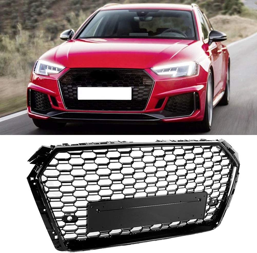Auto Griglie Anteriori e Griglie Radiatori per AUDI A4/S4 B9 2017 2018 2019 | Griglia Radiatore Paraurti Anteriore Accessori