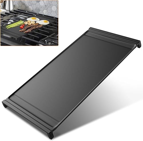 Repuesto de parrilla WB31X24738 para piezas de estufa GE, WB31X24998 compatible con plancha central de rango de gas GE, aluminio con placa
