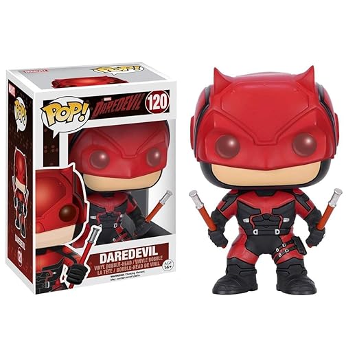 Funko Pop Marvel: Daredevil Tv-Daredevil Red Suit Action Figure