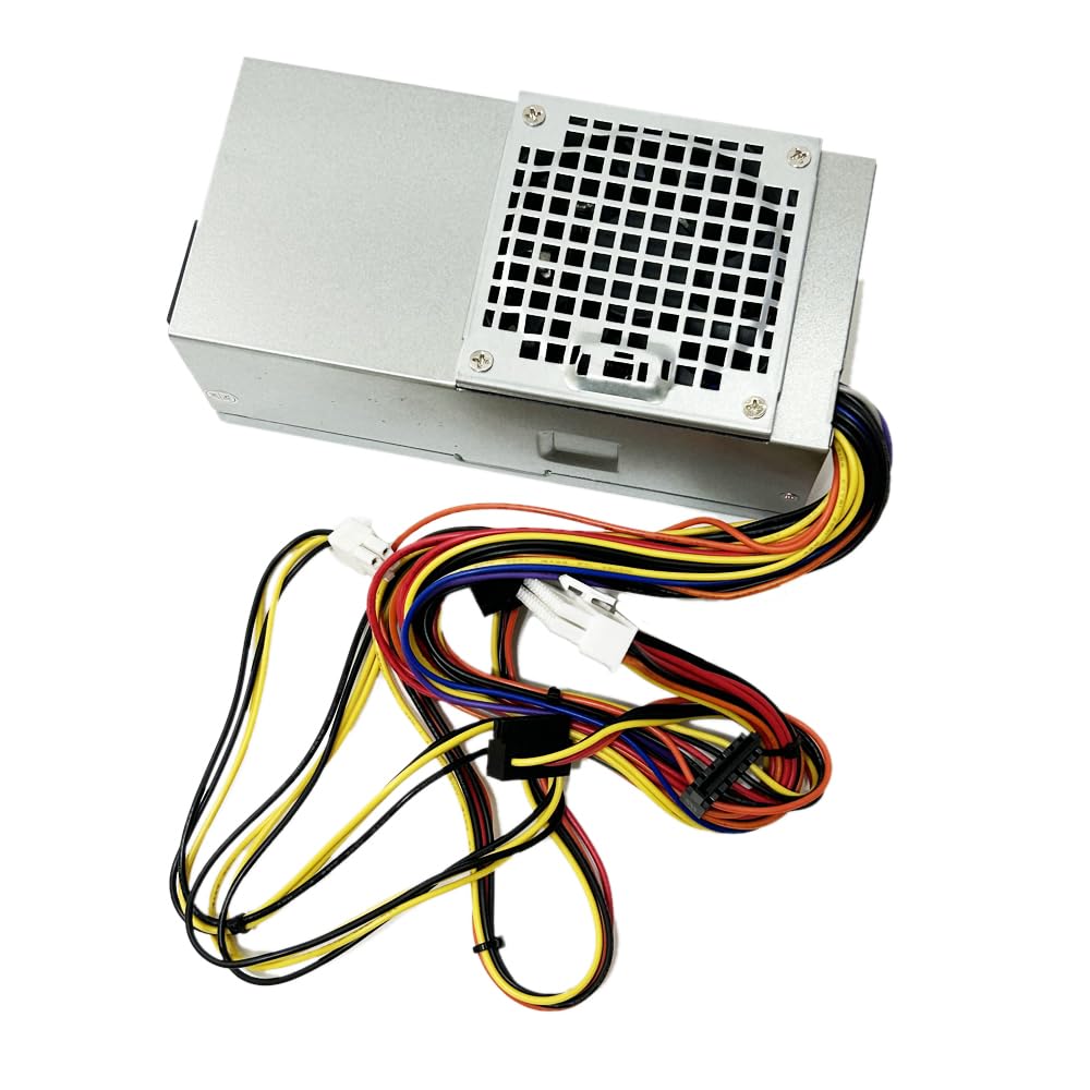 Transformador de Fuente de alimentación para computadora de 24+4 Pines 250W para Modelo H250AD-0 L250AD-00 AC250AD-00 DPS-250AB-68A L250PS-00 para DELL V3800 V260S 580S 220S 390/790/3010 DT