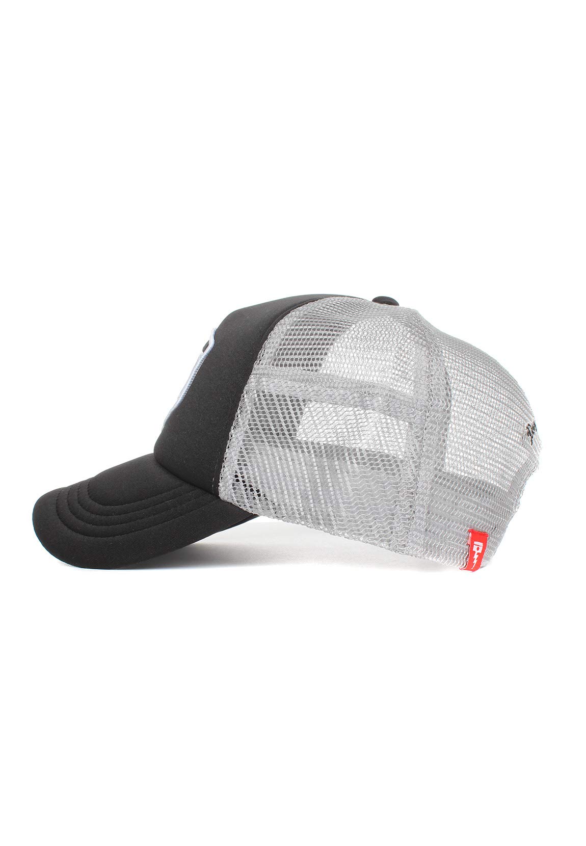 Gorra Trucker Baylands de Deus Ex Machina - Negro sobre Negro