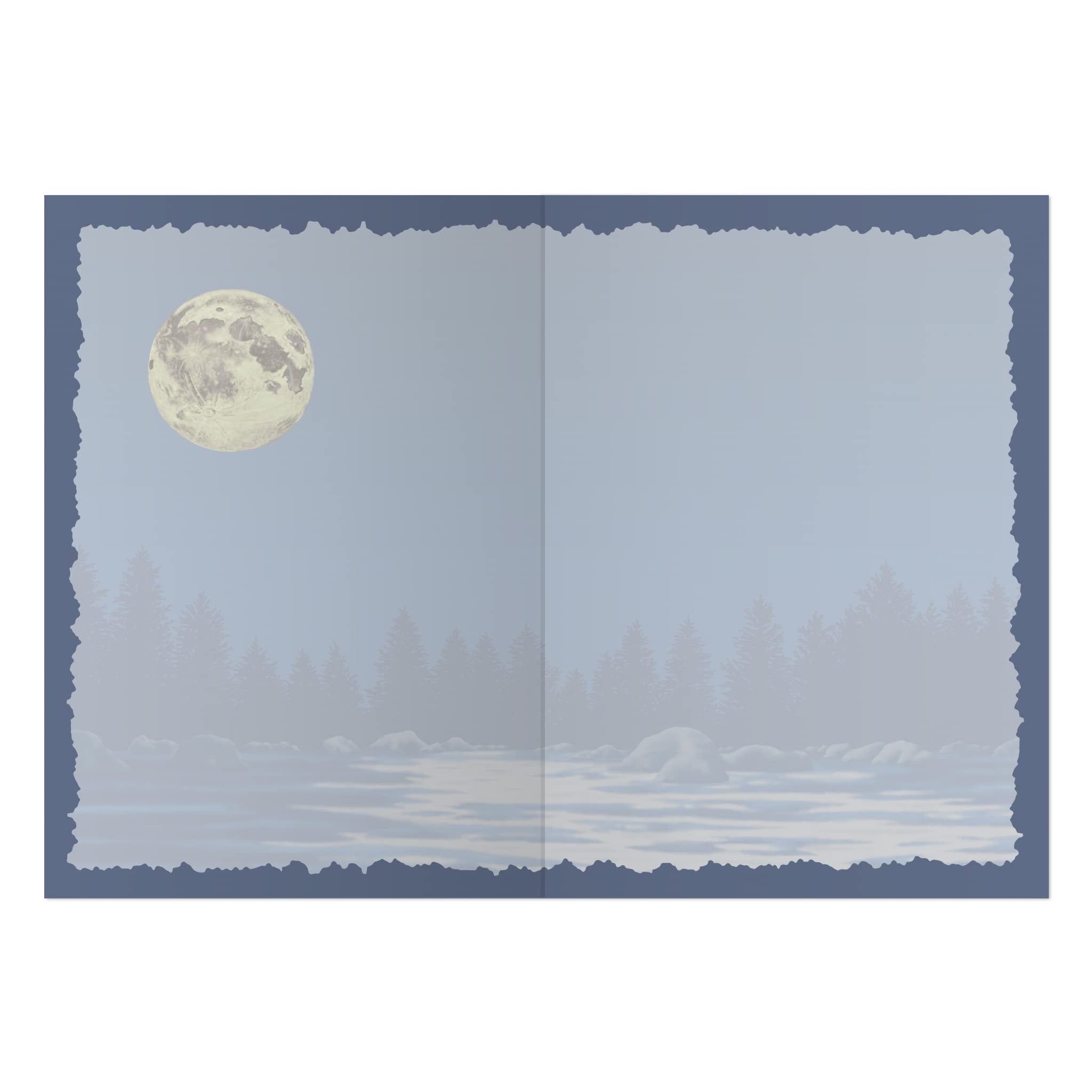 Advice from the Moon - 6 tarjetas de felicitación para todas las ocasiones, tarjetas motivacionales inspiradoras en blanco sostenibles para cualquier ocasión (GCADVMOON6-BLANK)