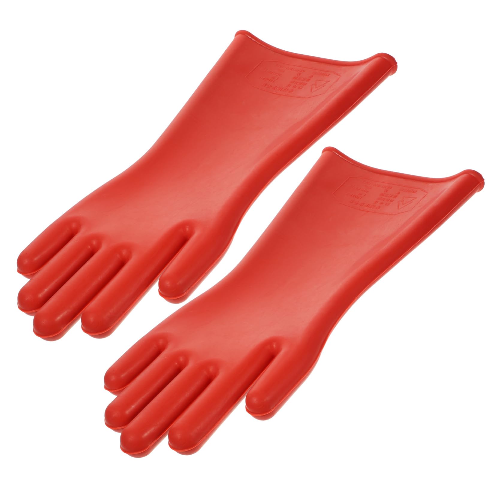 Veemoon Guantes Aislantes de Goma para Electricistas Guantes de Trabajo Eléctrico de Voltaje para Protección Instalaciones Eléctricas