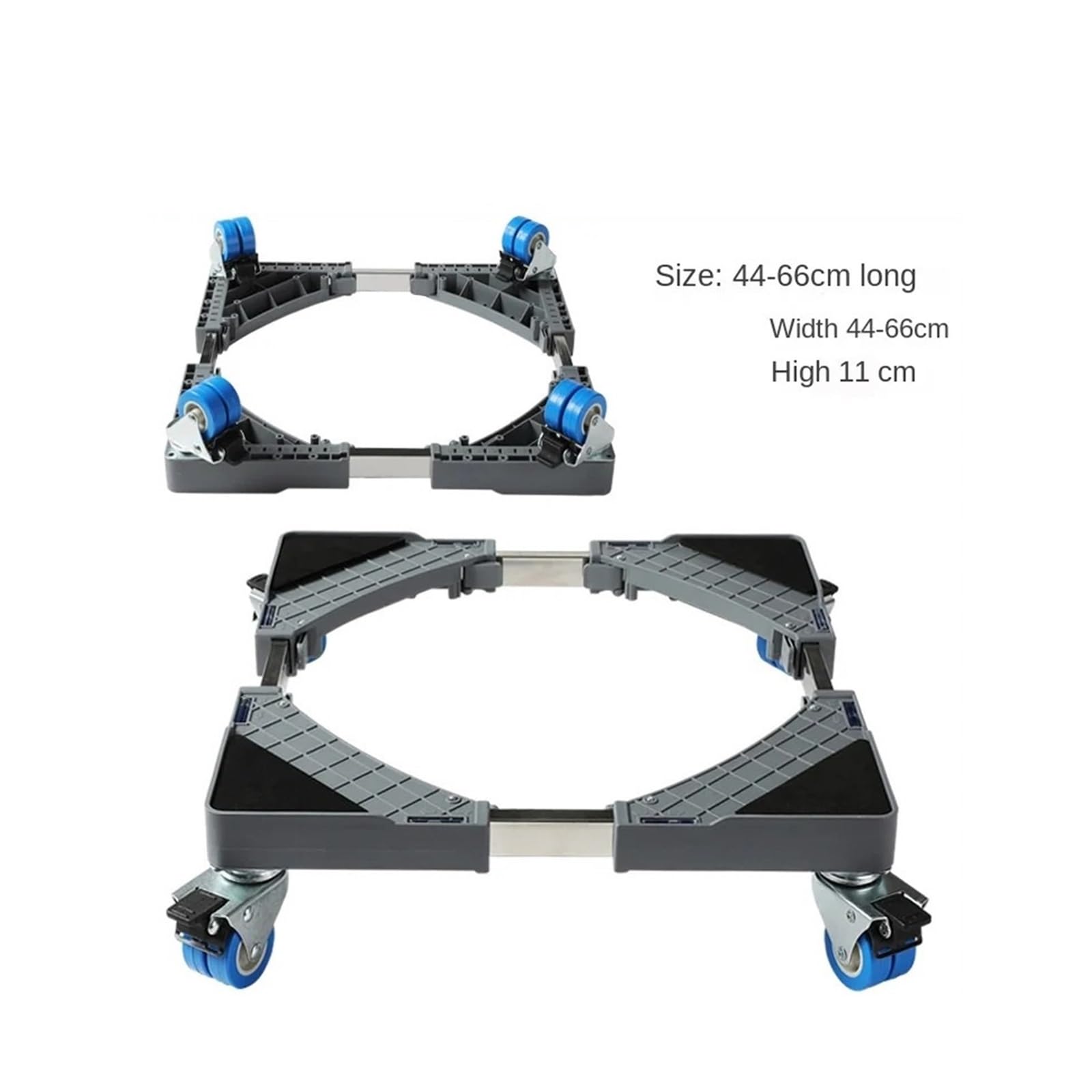 Estante De Almacenamiento for Base De Lavadora, Soporte Elevado, Soporte for Refrigerador, Trípode, Rueda Universal Móvil, Soporte Inferior Elevado(Model D)