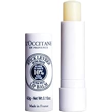 L'OCCITANE 10% 有机乳木果油超浓郁润唇膏棒,保湿、滋养、修复和柔软干燥、唇干、持久、纯素