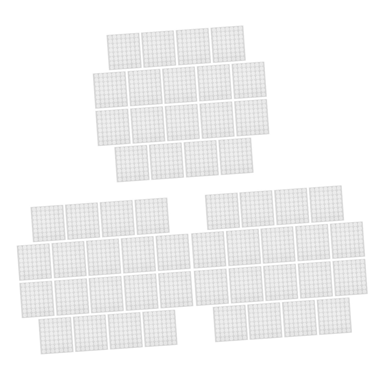 Operitacx 54blätter Doppelseitige Klebepunkte Für Bastelarbeiten Starke Haftung Für Wandkunst Karten Poster Und Mehr Leicht Abziehbar Für Kreative Projekte
