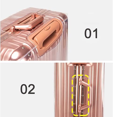 Miniatura 4 de BlueCosto 20"24"28" universal PVC transparente cubierta de equipaje cubierta protectora maleta cubiertas, Transparente-22.0 in