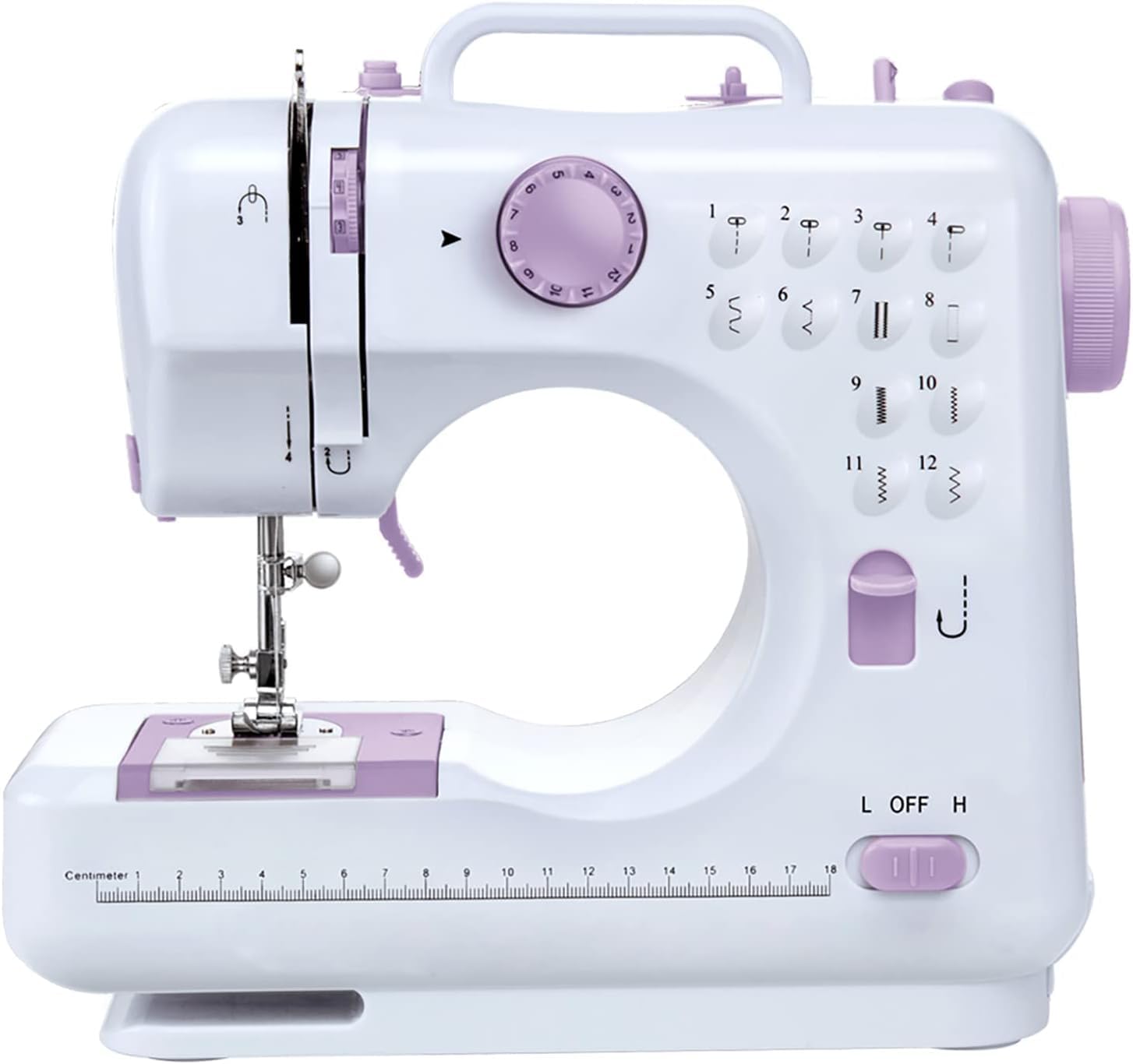 Onshoppy Simsol Portable 2 Speed Reverse Sewing and Multifunctional Zig Zag Electric Sewing Machine (Built-in Stitches 12) (B0DG92HFYG) Amazon Price History, Amazon Price Tracker