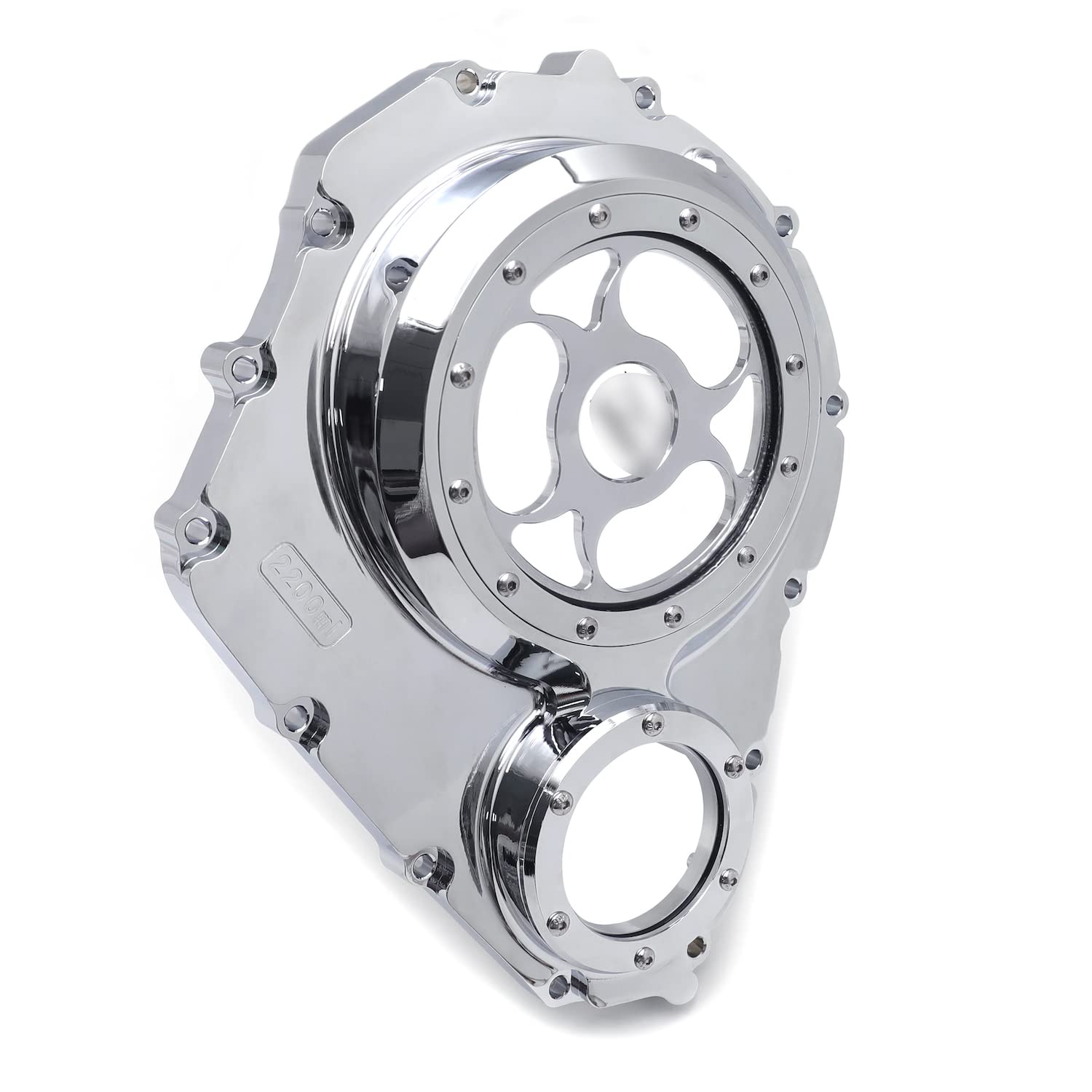 Amazon | XKMT- シースルー CNC クロム&クリア ガラス エンジン