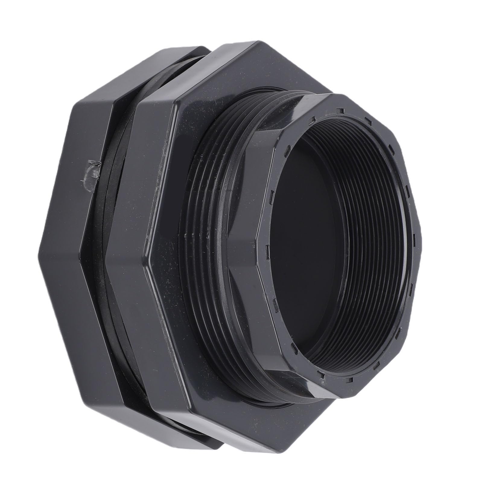 FTVOGUE Connecteur de Réservoir D'eau PVC 3 Pouces, Raccord fileté NPT pour | Conception facile à utiliser, joint EPDM pour l\'étanchéité, conçu pour diverses applications d\'eau, matériau PVC robuste