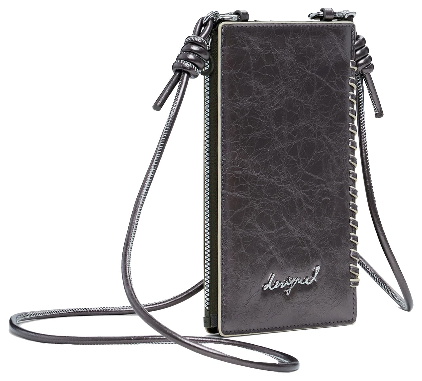 Desigual Mone_Capsule Tiny, 9067 Plata OSCURA, U