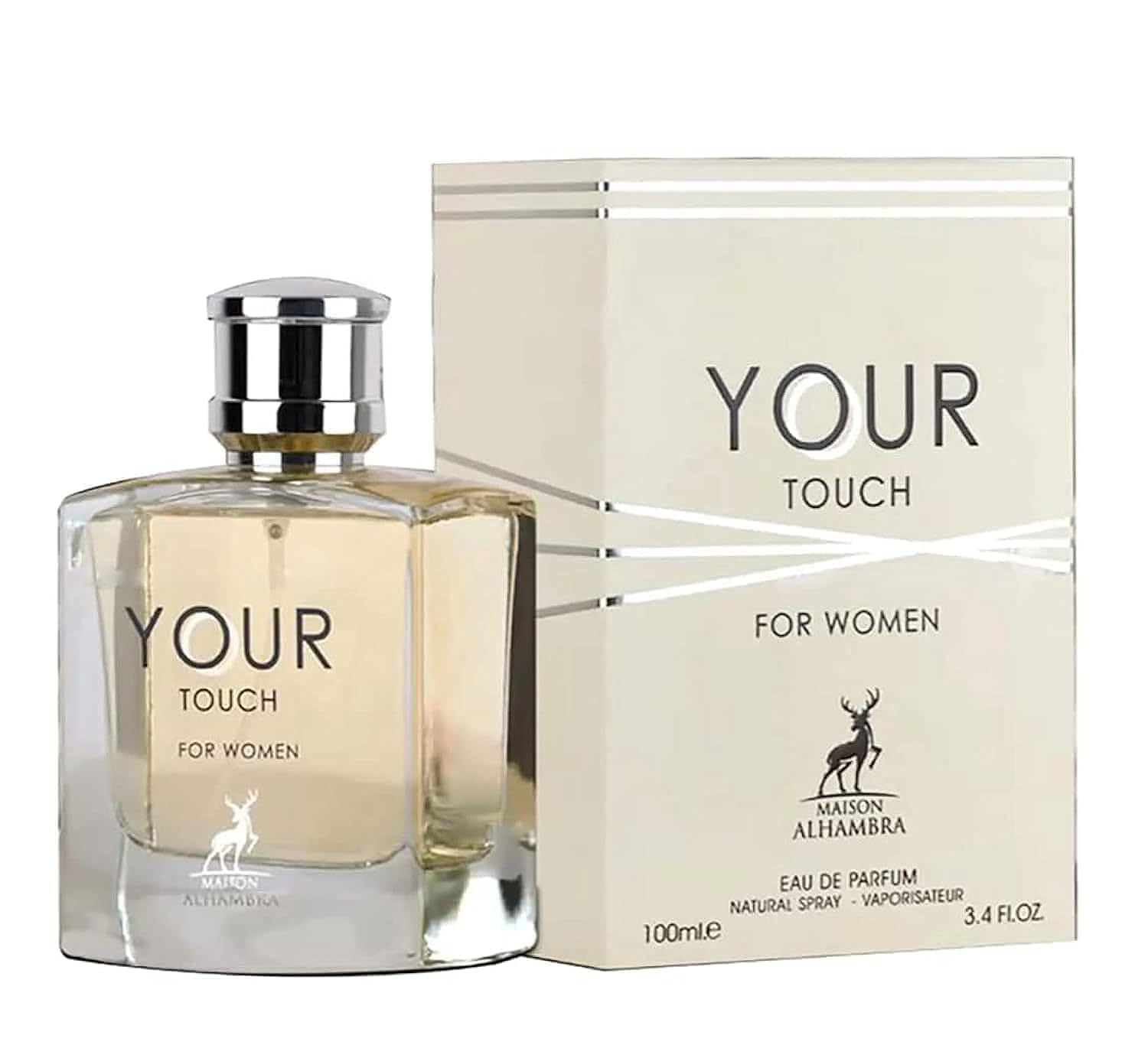 عطر او دي بارفان يور تاتش للنساء من ميزون الحمبرا، 100 مل صورة المنتج 1