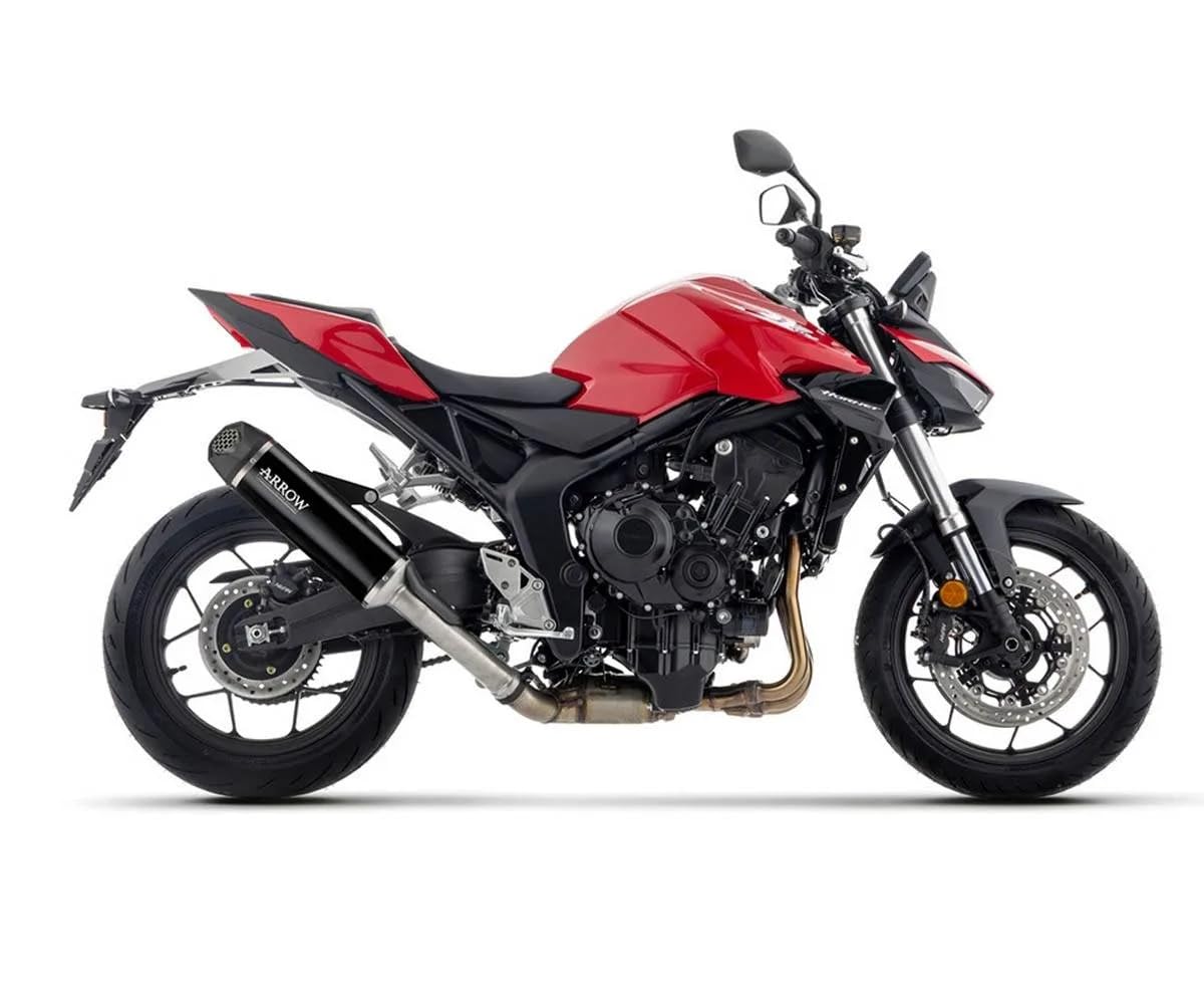 Arrow Edizione Limitata Terminale Di Scarico In Alluminio Nero Compatibile con Honda Cb 1000 Hornet/Sp, 2025-2026