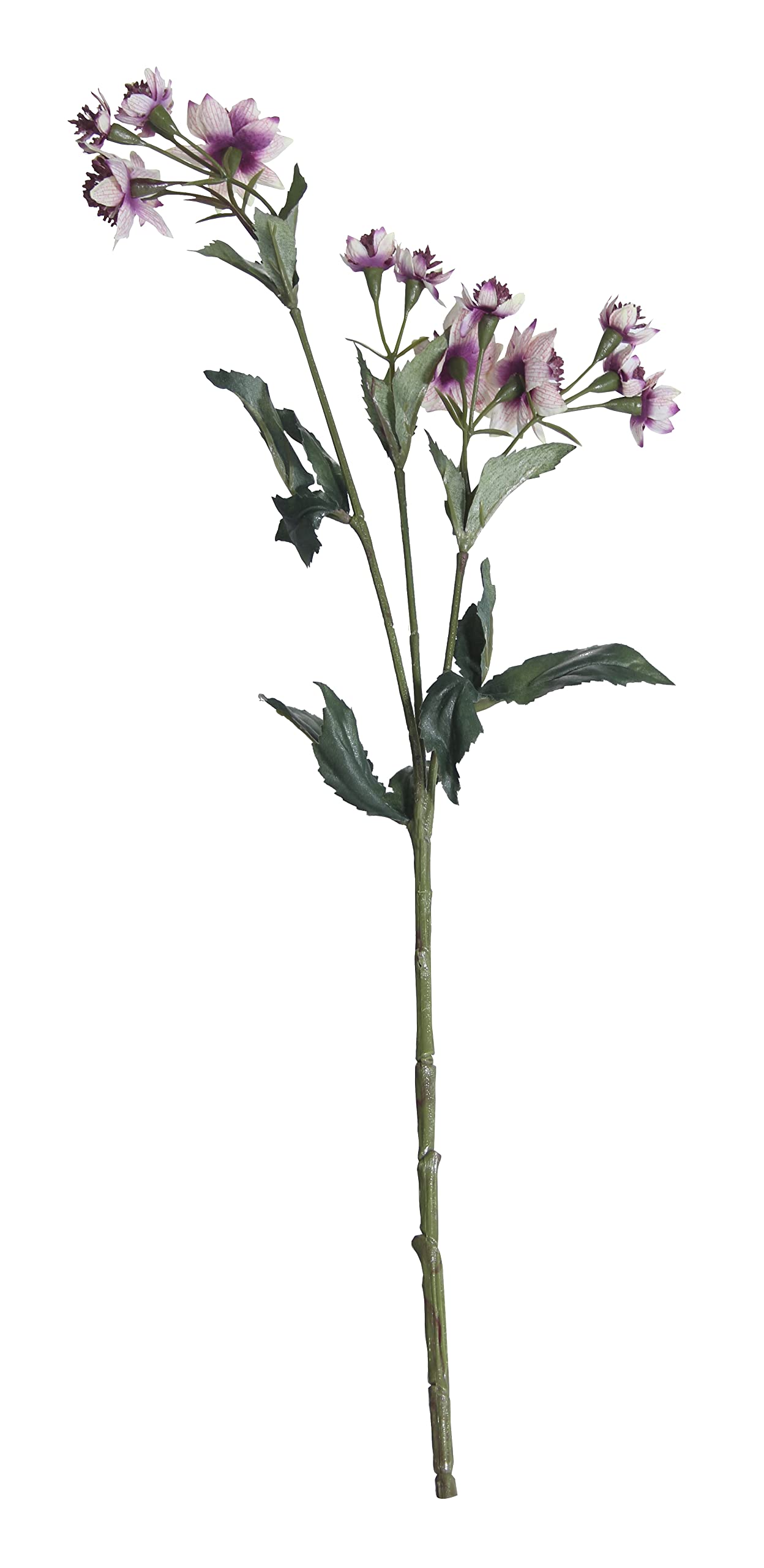 Apac 50cm Artificial Astrantia Flowers - Pink, Silk Flowers Perfect for Home Wedding Party Decorations Flower Arrangements