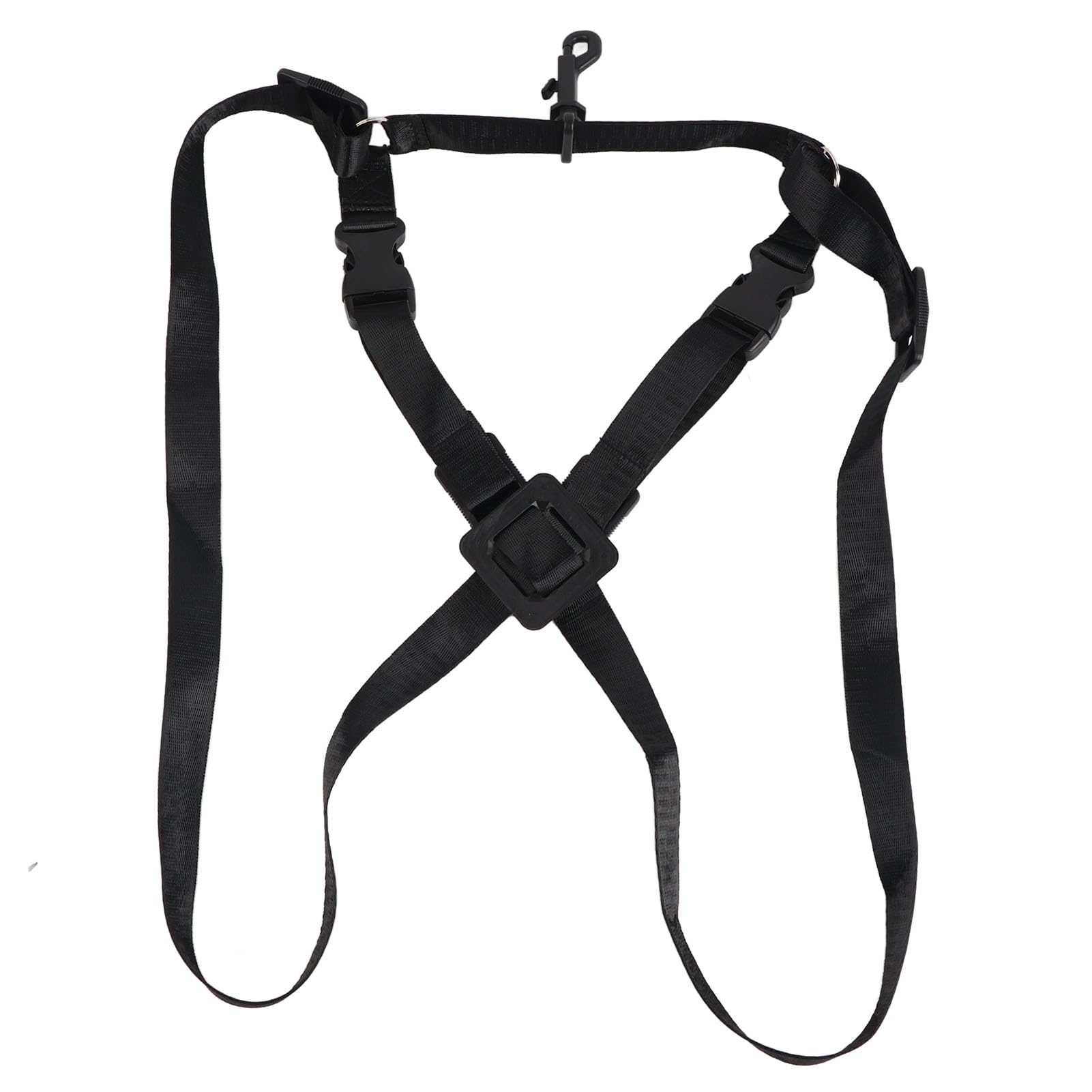 Cyrank Adjustable Sax Saxophone Chest Shoulder Strap Harness Musical Instrument Accessory